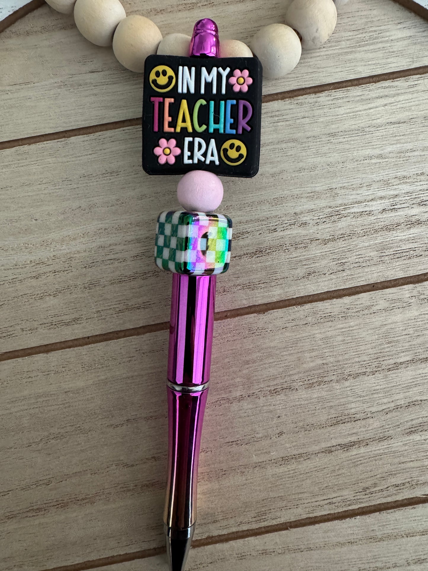 Teacher Era Beaded pen