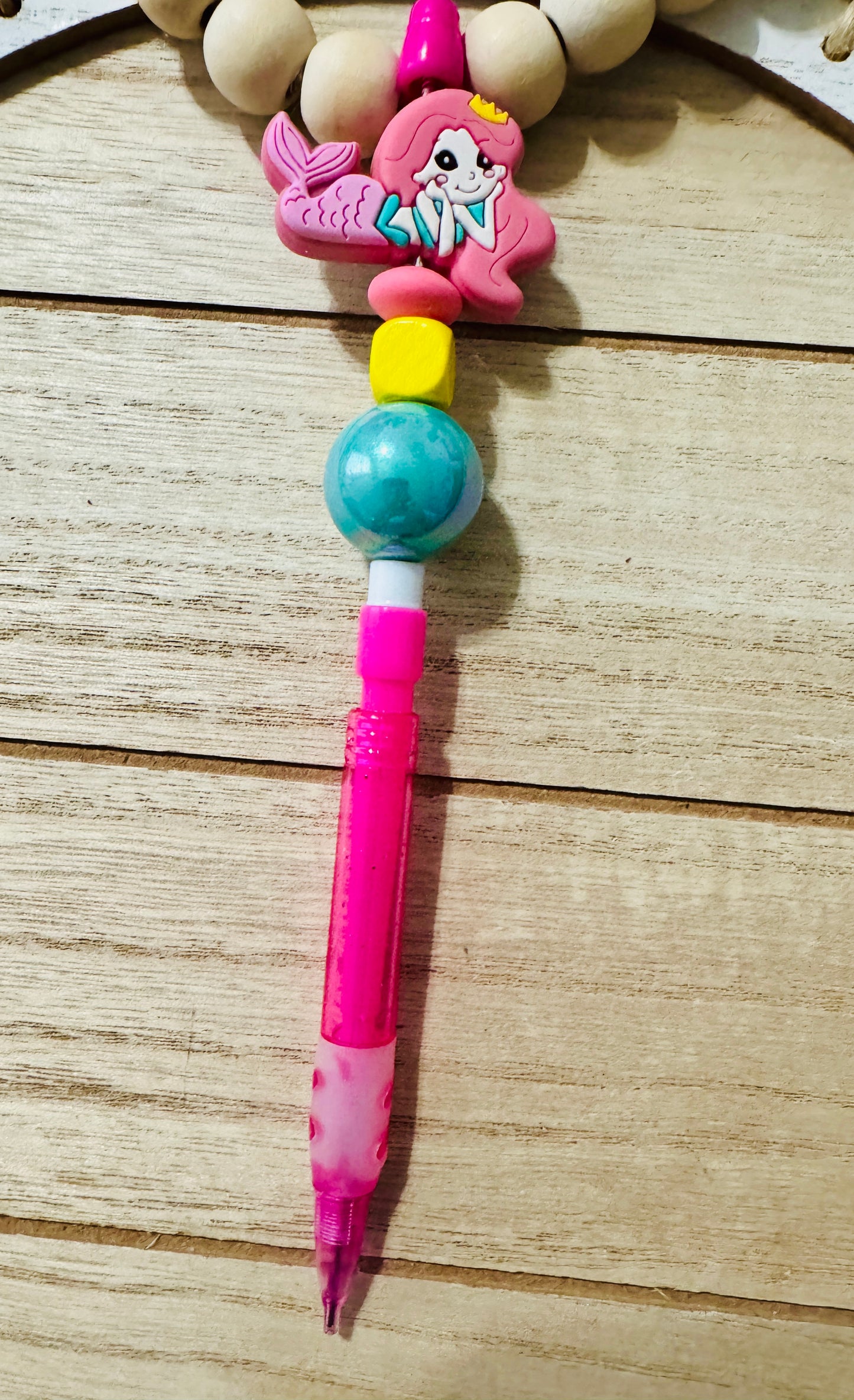 Mermaid Beaded Pencil