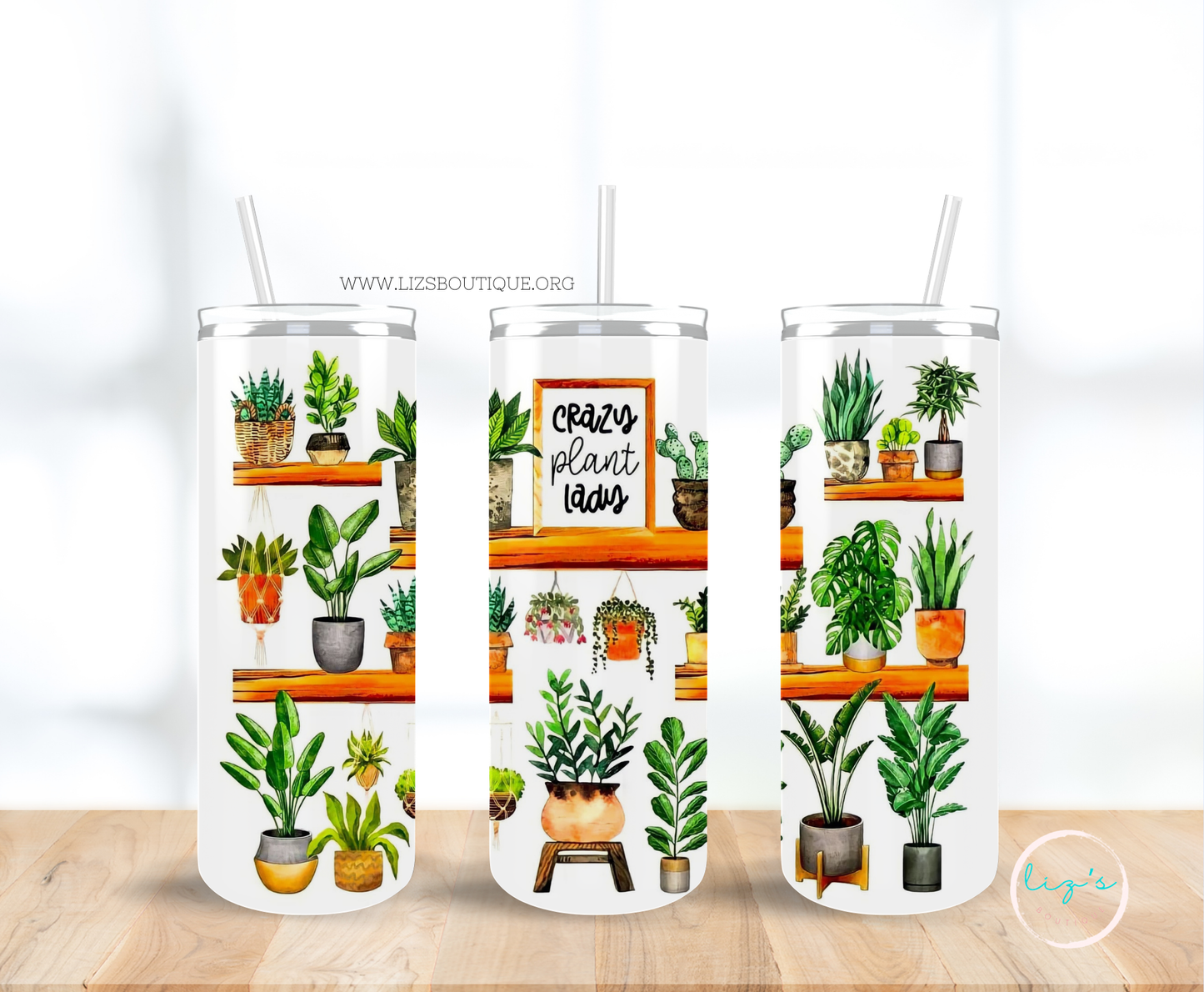 Crazy Plant Lady Tumbler