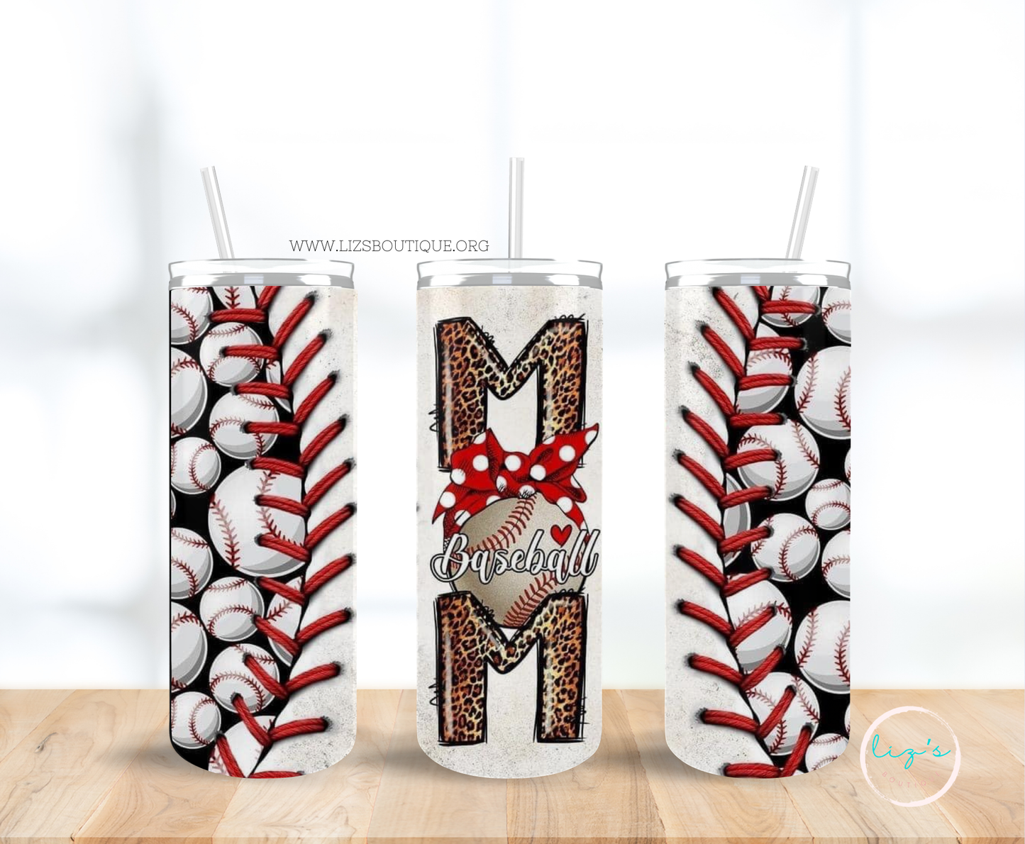 Baseball Mom Tumbler