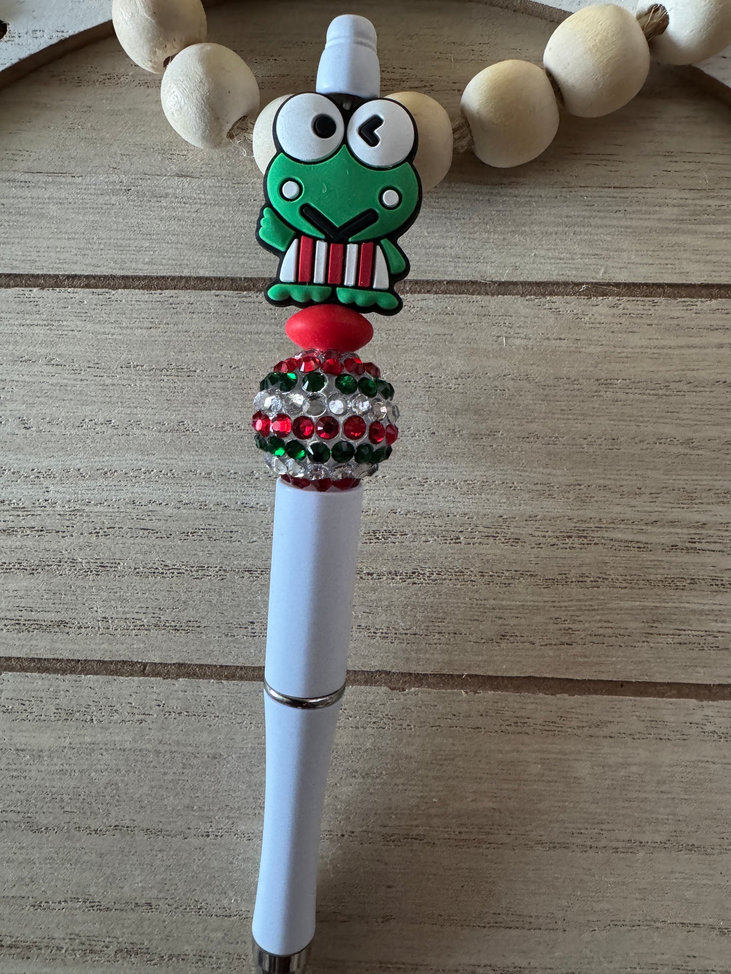 Keroppi Beaded Pen