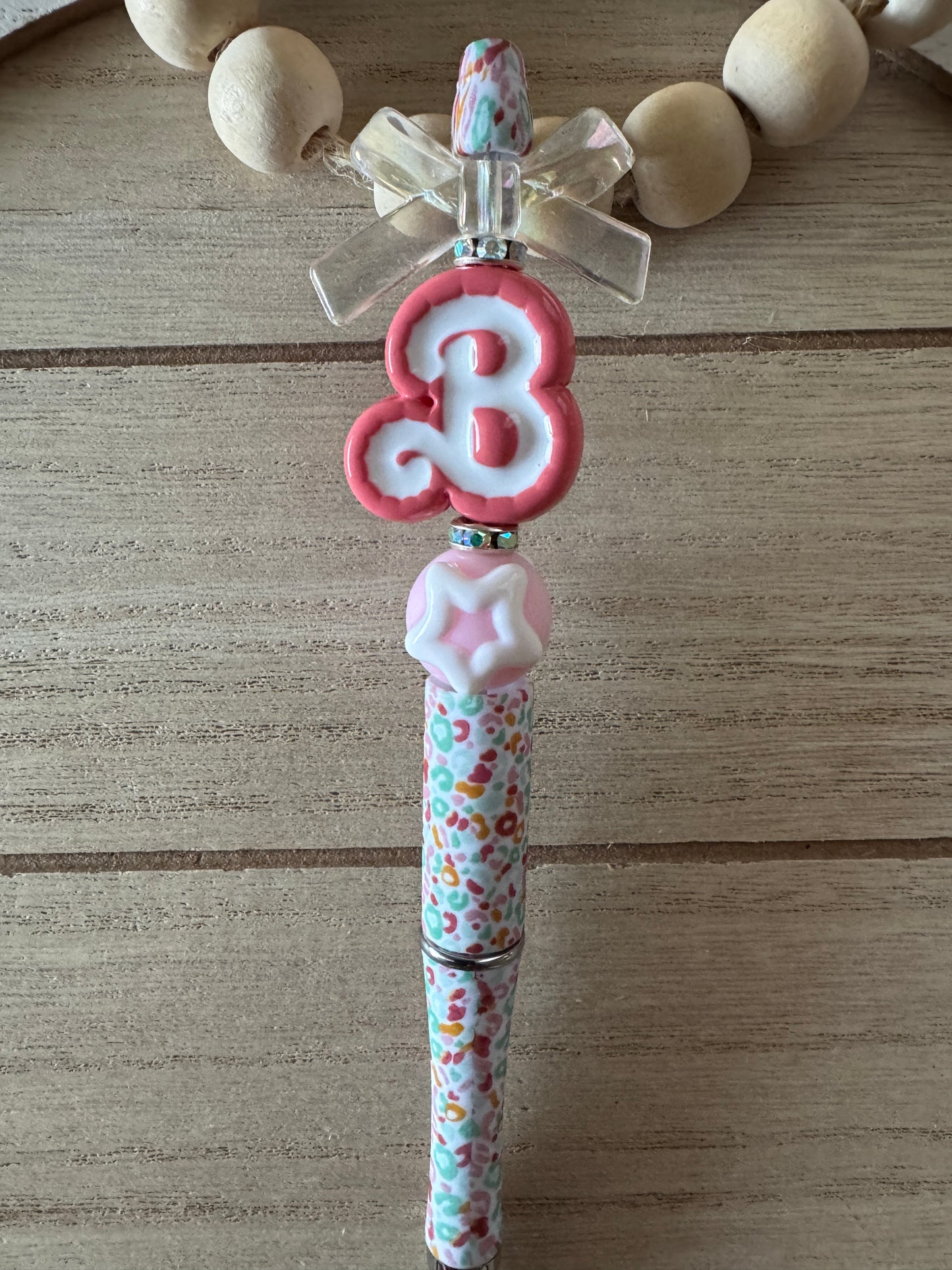Barbie Beaded Pen