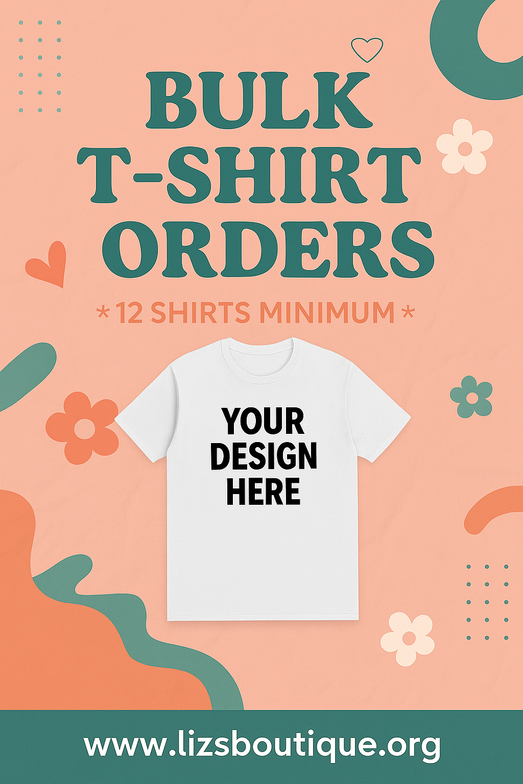 Wholesale t-shirt order