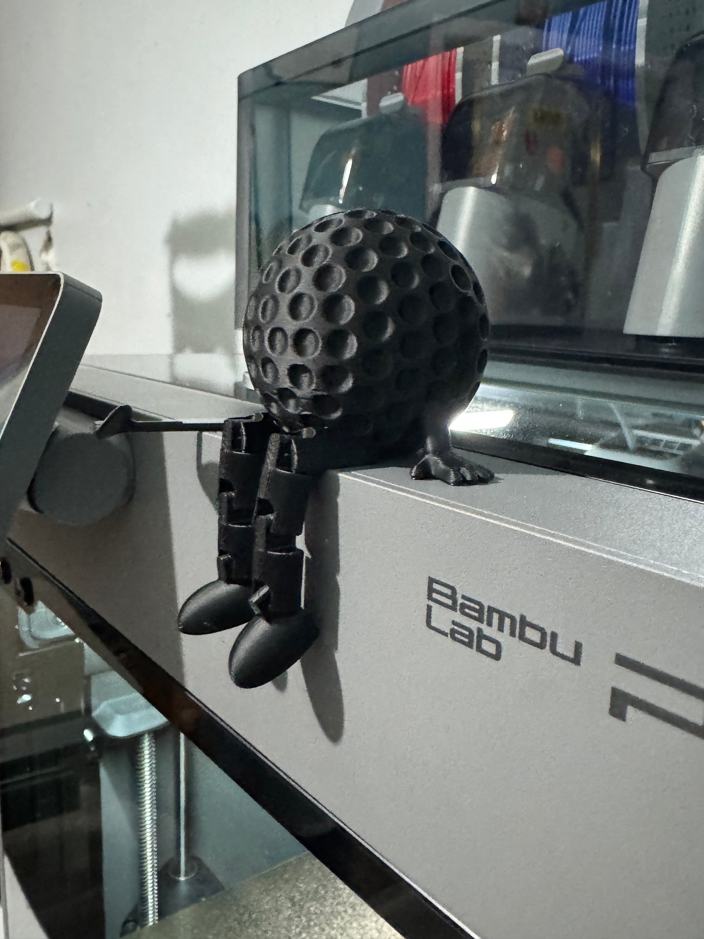 ⛳ 3D Printed Golf Buddy – Articulated Sitting Golf Figure