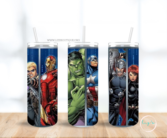 Marvel Characters Tumbler