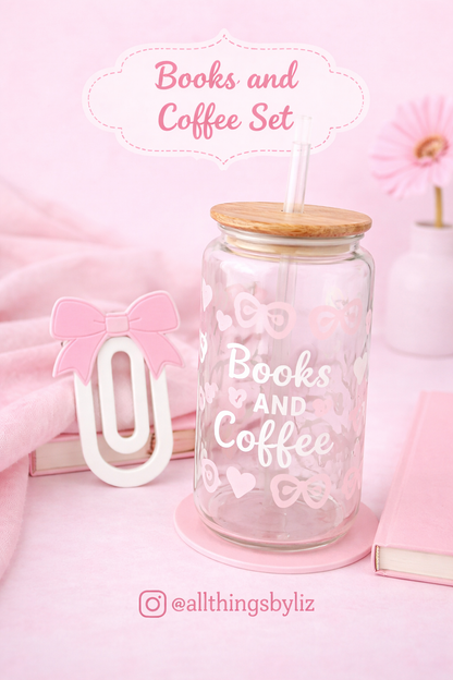 Books and Coffee Set