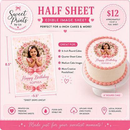 Custom Edible Image Sheets
