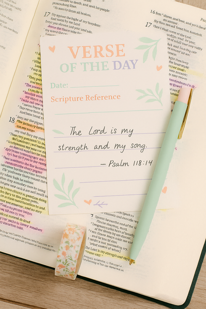 Bible notepad