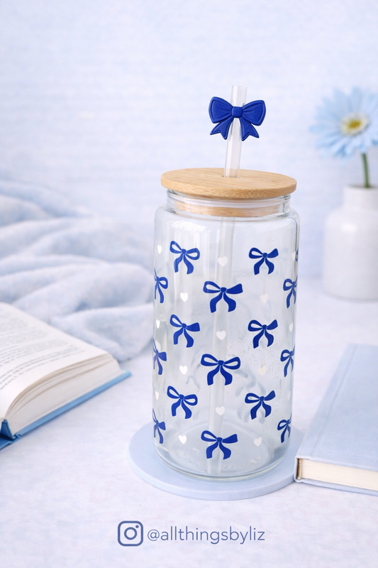 Blue Bow Cup