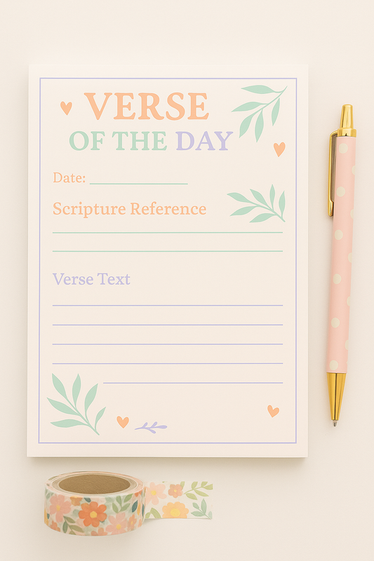 Bible notepad