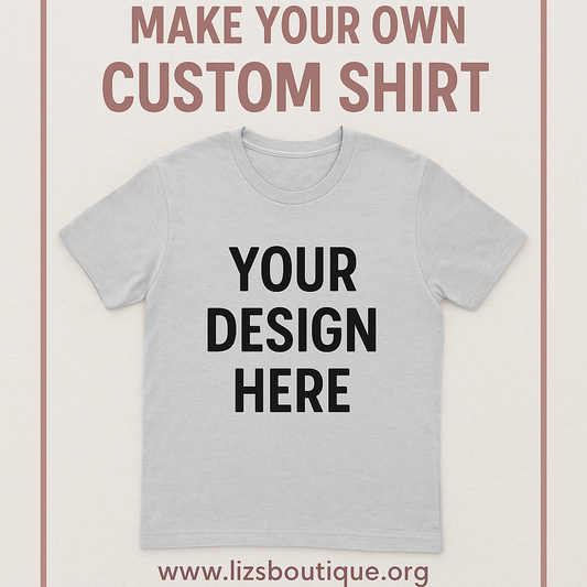 Custom Unisex T-Shirt – Design Your Own