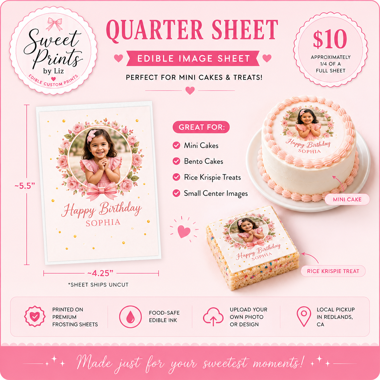 Custom Edible Image Sheets