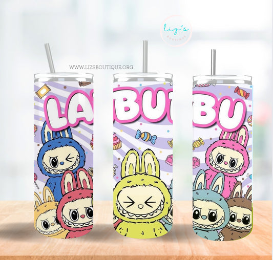 Colorful dolls tumbler