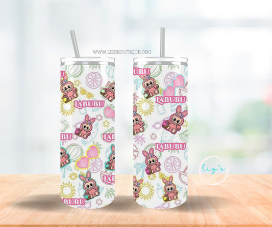 Doll colorful tumbler