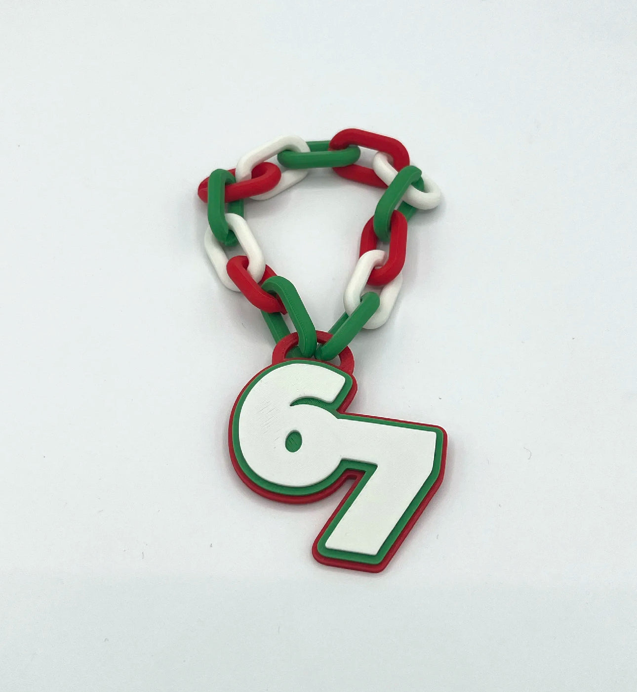 Elf Brain Rot ‘67’ Necklace – Trendy Elf Accessory, Christmas Elf Props