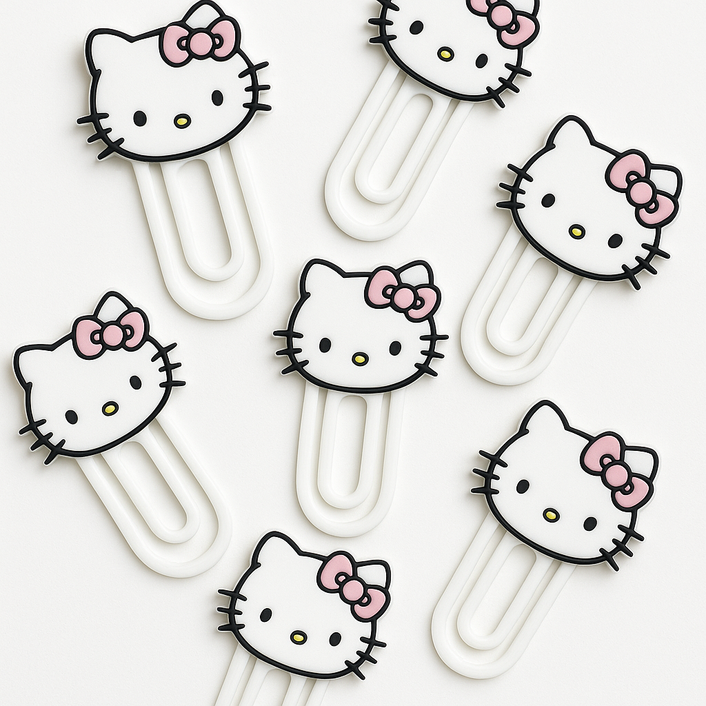 HK Inspired Paper Clip Bookmark