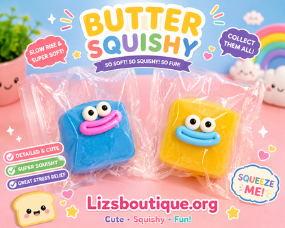 Variety of squishies