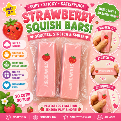 Variety of squishies